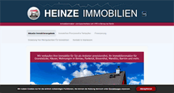 Desktop Screenshot of heinze-immobilien.de