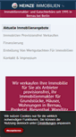 Mobile Screenshot of heinze-immobilien.de